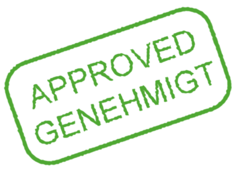 approved / genehmigt